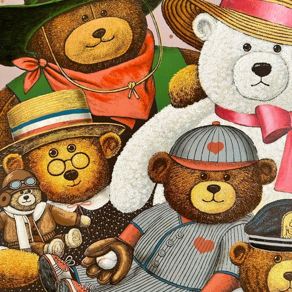 “GANGS ALL HERE” - Charles Wysocki 🧸 Vintage ART - Picture 9 of 10